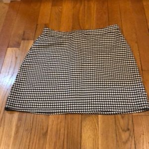 Primark black and white skirt
